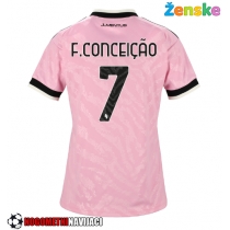 Ženske Nogometnih dresov Juventus Francisco Conceicao #7 Gostujoči 2026-27 Kratki rokavi